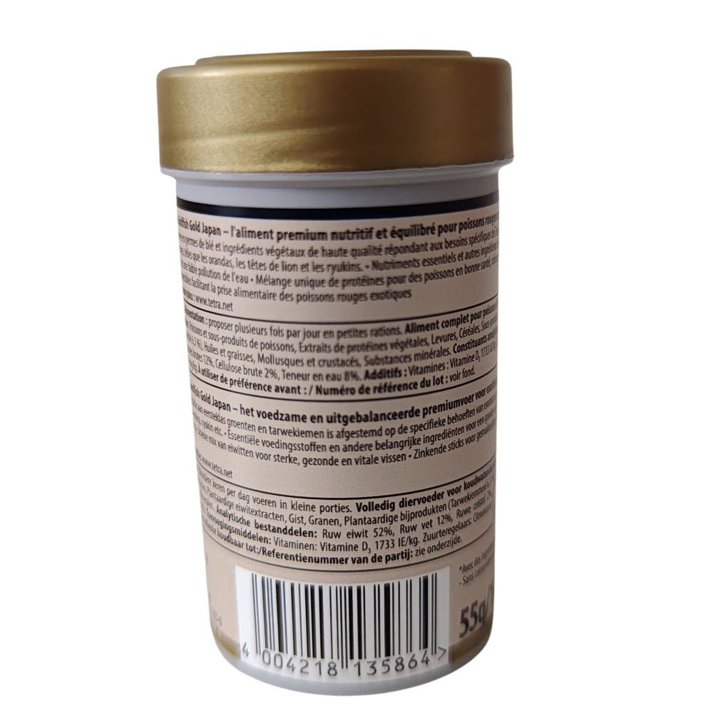 Tetra - Goldfish Gold Japonais 55g - 100ml Aliment complet pour les poissons Japonais - Imagen 4