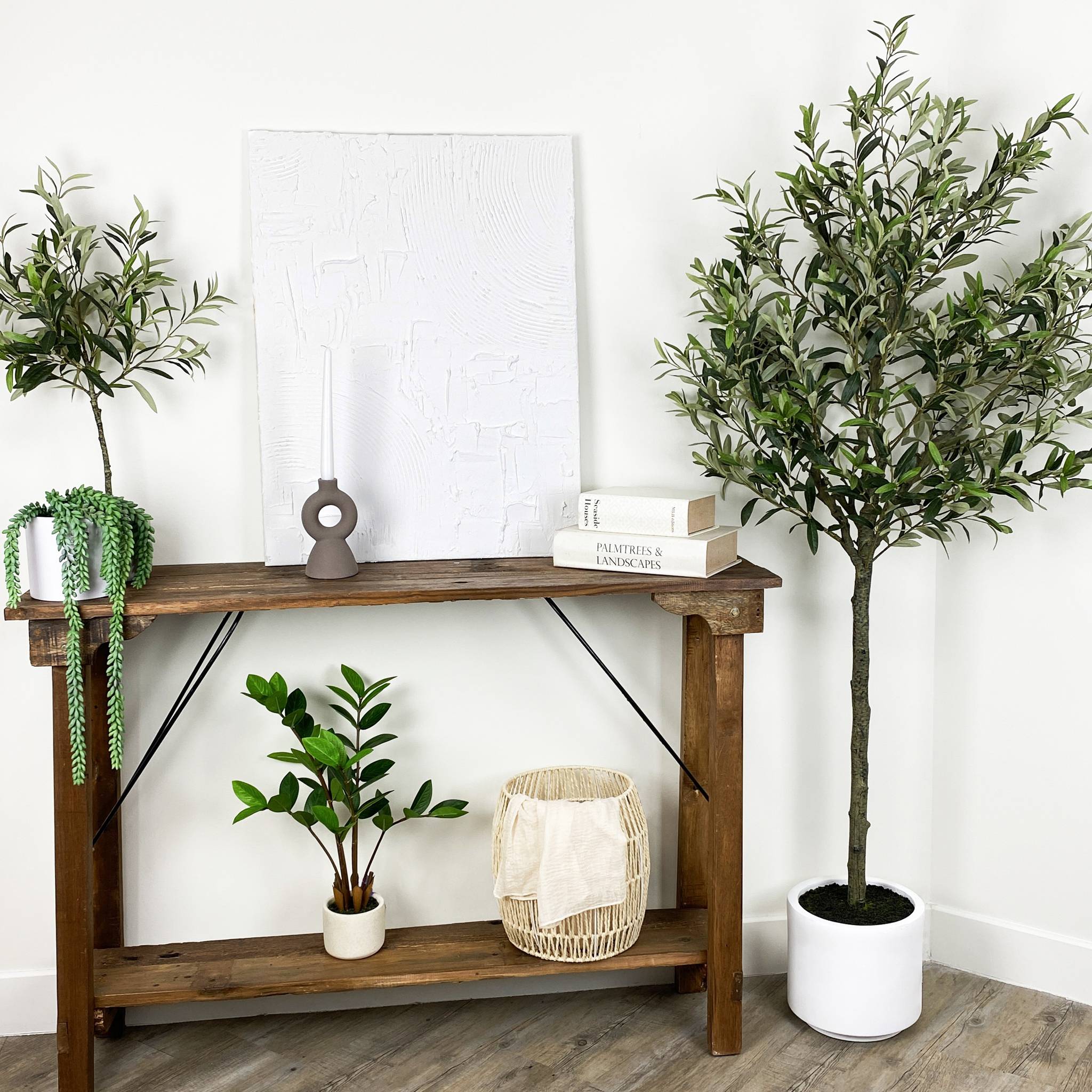 Ligne Deco - Plante verte zamioculcas artificiel 48cm - Image 6