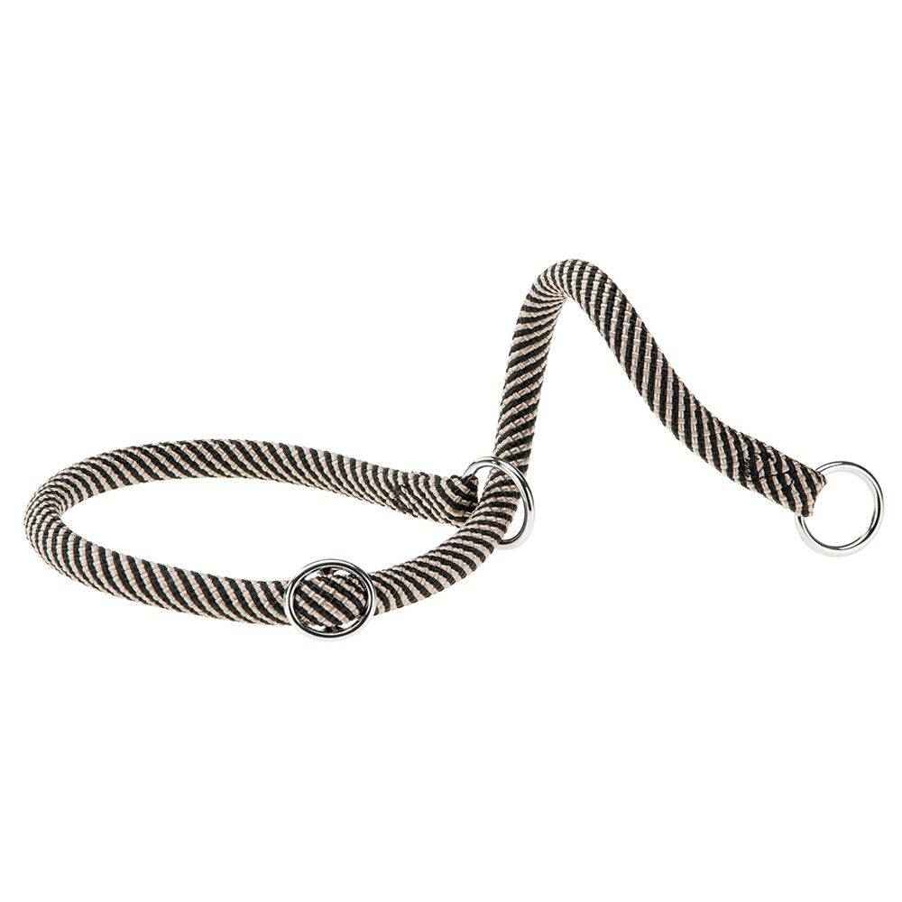 Ferplast - Collier Semi-étranglé pour Chiens SPORT EXTREME CS13/50, Longe en Nylon Robuste, Ajustable, Marron-Noir - Imagen 1