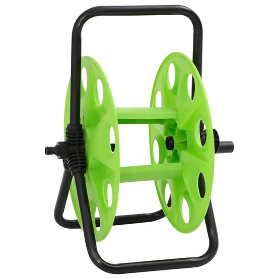PANGIVO - Enrouleur de tuyau acier galvanisé vert 40.5 x 34.5 x 47 cm - PANGIVO - Image 1