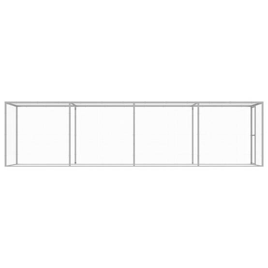 Cage pour chat - Cage extérieur/intérieur 6x1,5x1,5 m Acier galvanisé - Image 3