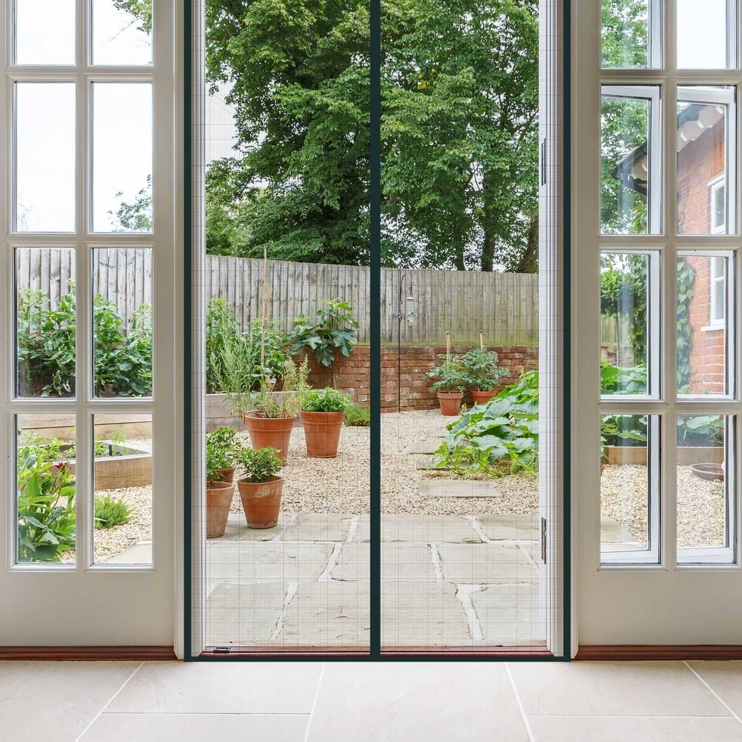 Je Cherche Une Idee - Moustiquaire aimantée pour porte-fenêtre - 100 x 200 cm - Je cherche une idee - Image 3