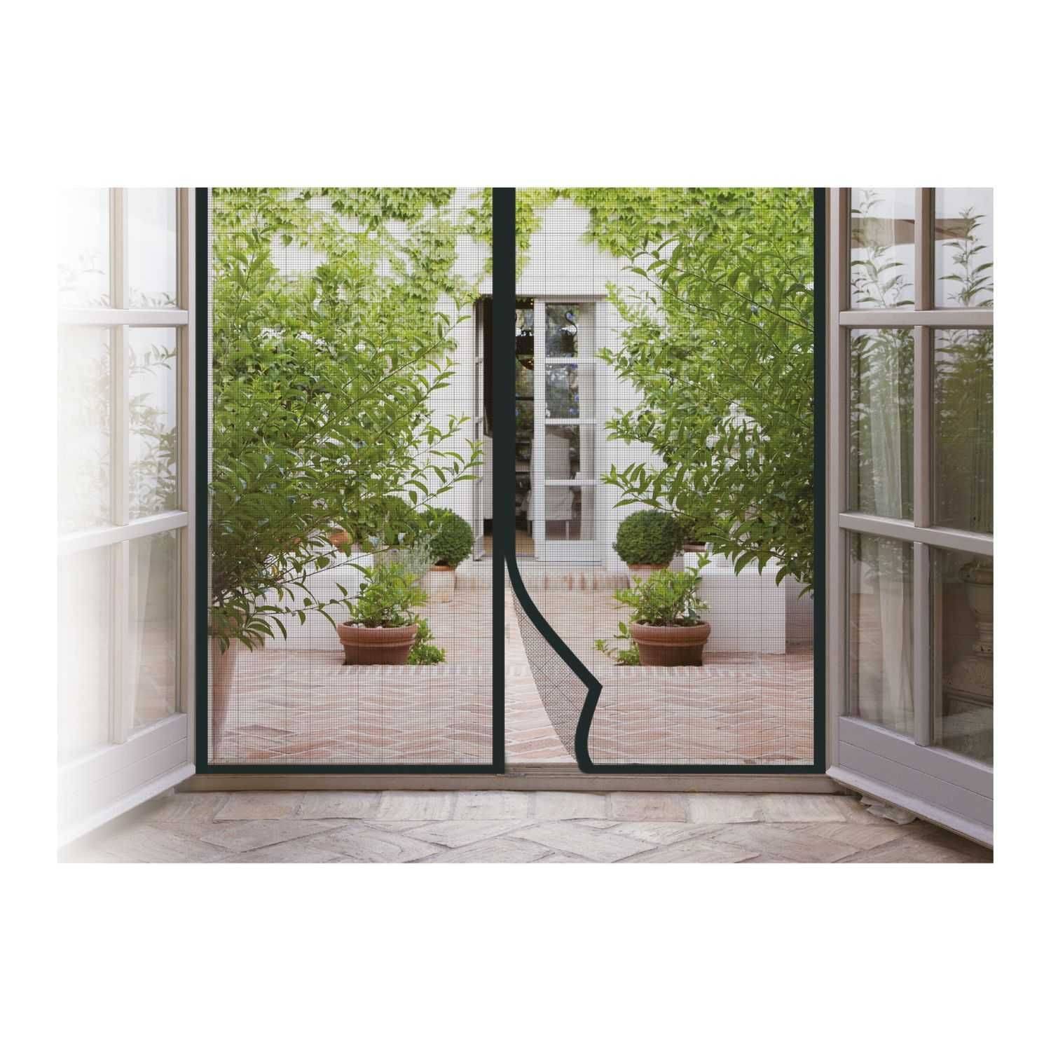 Je Cherche Une Idee - Moustiquaire aimantée pour porte-fenêtre - 100 x 200 cm - Je cherche une idee - Image 2