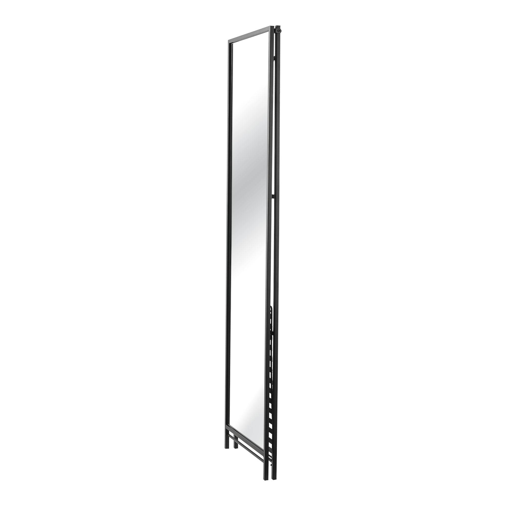 Helloshop26 - Miroir sur pied 160 x 44 x 60 cm noir - Imagen 3
