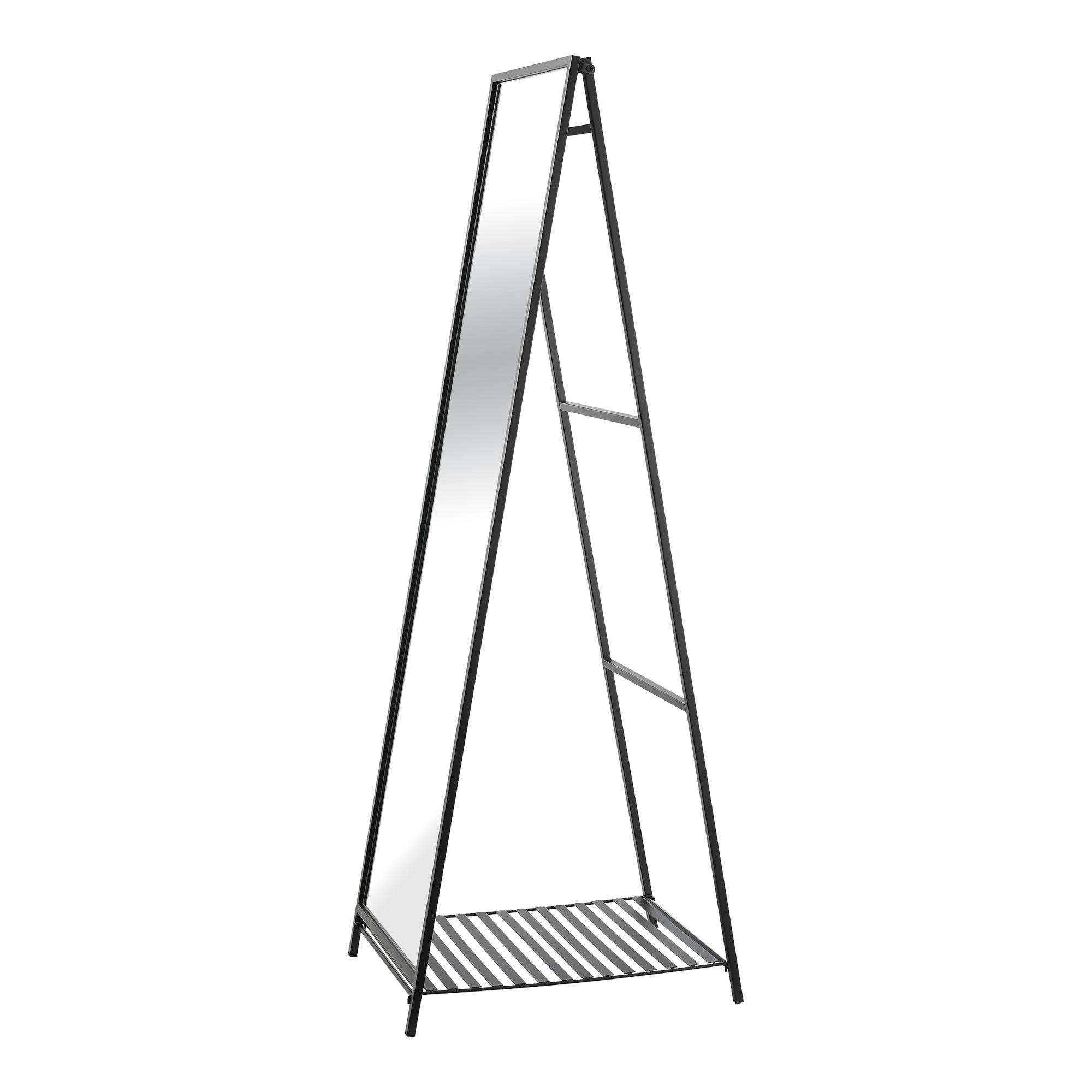Helloshop26 - Miroir sur pied 160 x 44 x 60 cm noir - Imagen 5