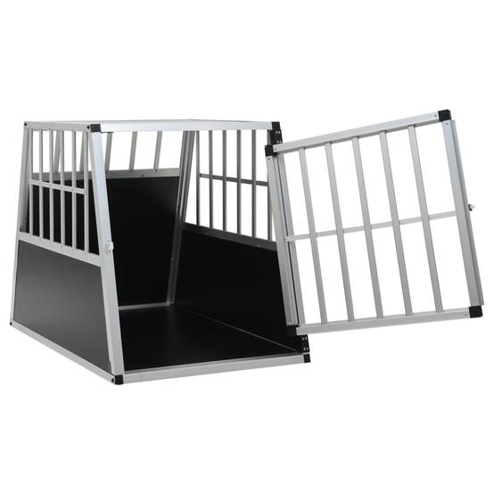 Cage de transport chien aluminium pour voiture 65x91x69,5cm – ComfortXL Pet Living - Image 6