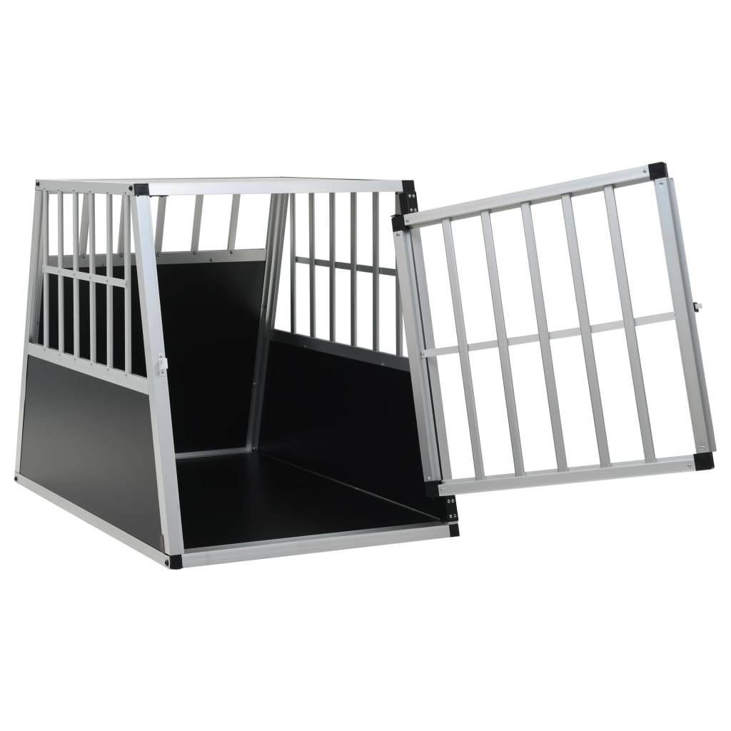 Cage de transport chien aluminium pour voiture 65x91x69,5cm – ComfortXL Pet Living - Image 6