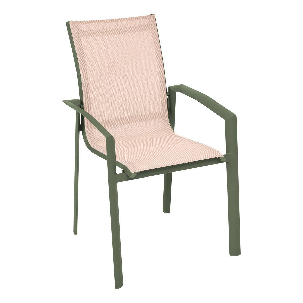 Hesperide - Fauteuil de jardin Axant beige lin/laurier - Hespéride