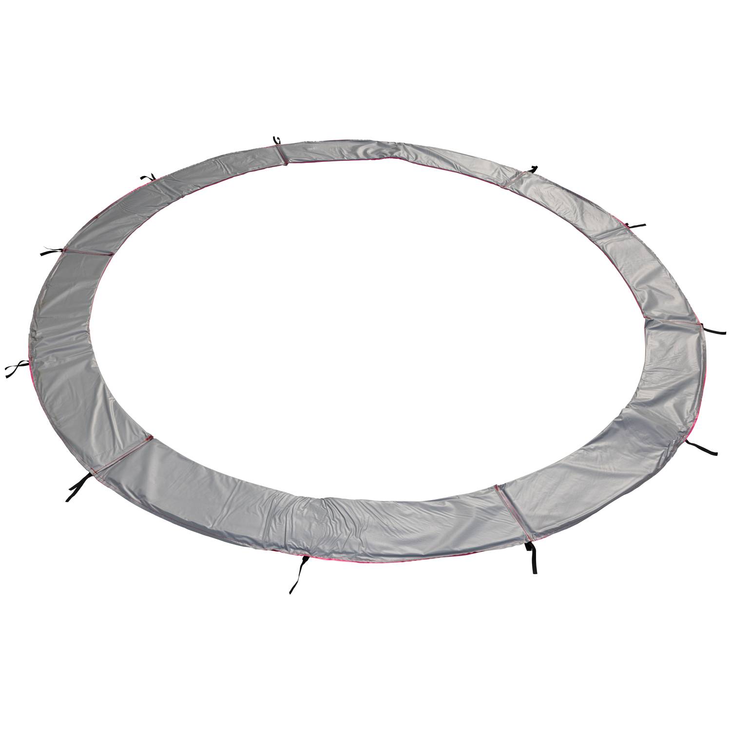 Happy Garden - Matelas de protection réversible pour trampoline Ø430cm MELBOURNE - gris/rose - HAPPY GARDEN - Imagen 2