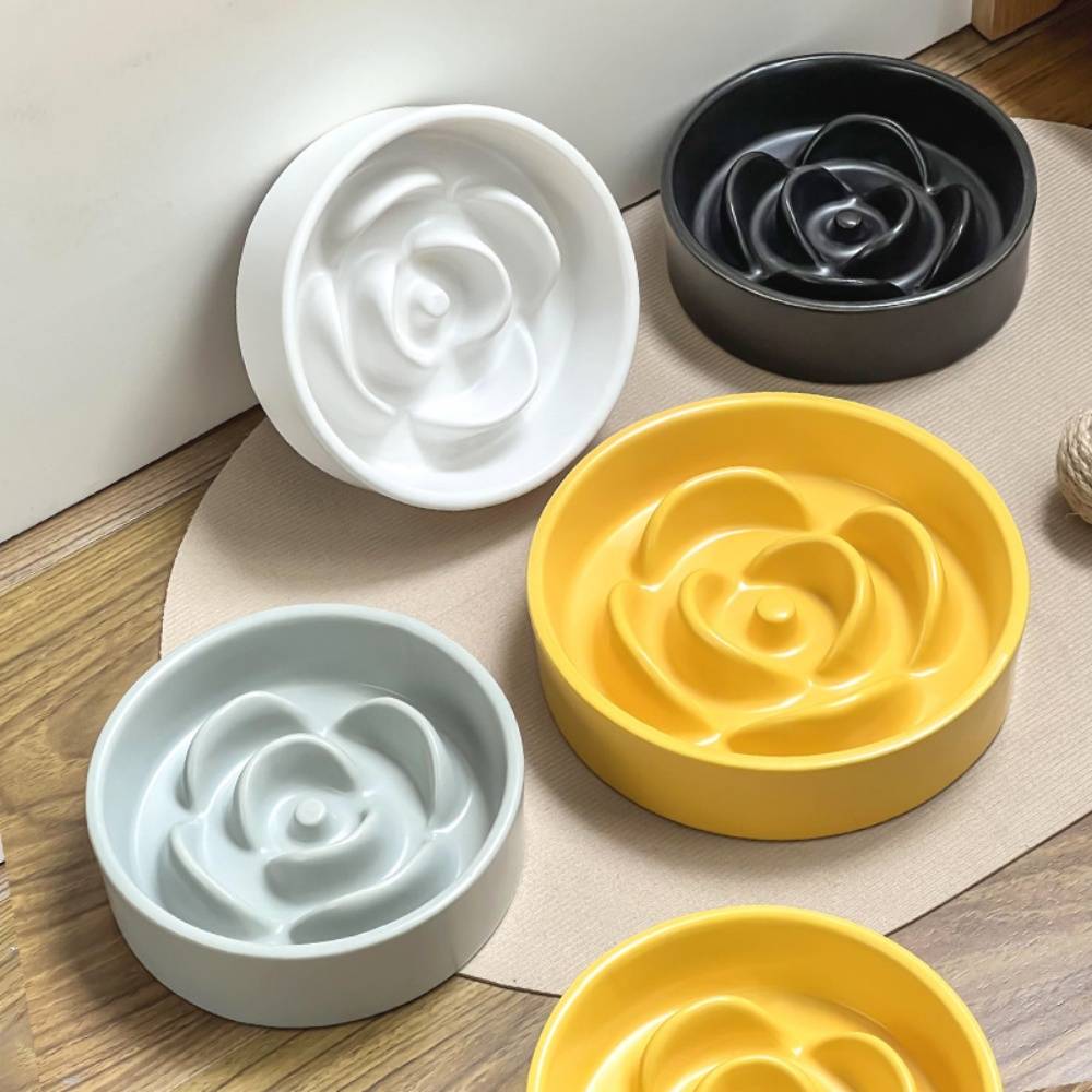 DtopbuyAge - Ecuelle anti glouton plastique rose 15.5*15.5*4cm DtopbuyAge - Image 4