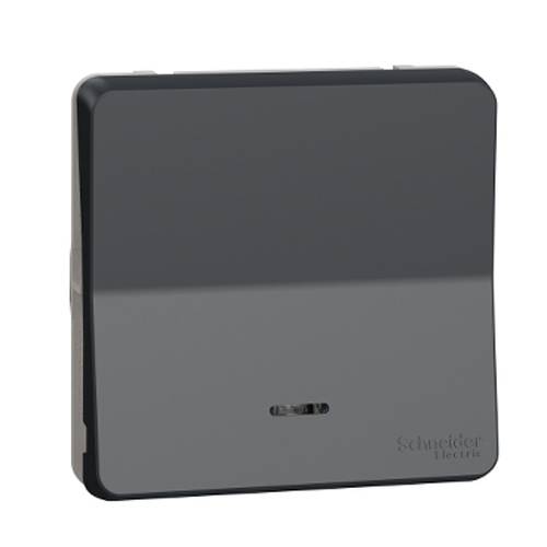 Schneider Electric - Interrupteur va-et-vient lumineux LED MUREVA STYL composable gris - SCHNEIDER ELECTRIC - MUR35025 - Image 1