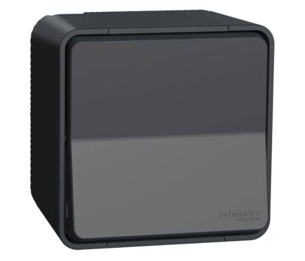 Schneider Electric - Interrupteur va-et-vient lumineux LED MUREVA STYL composable gris - SCHNEIDER ELECTRIC - MUR35025 - Image 2