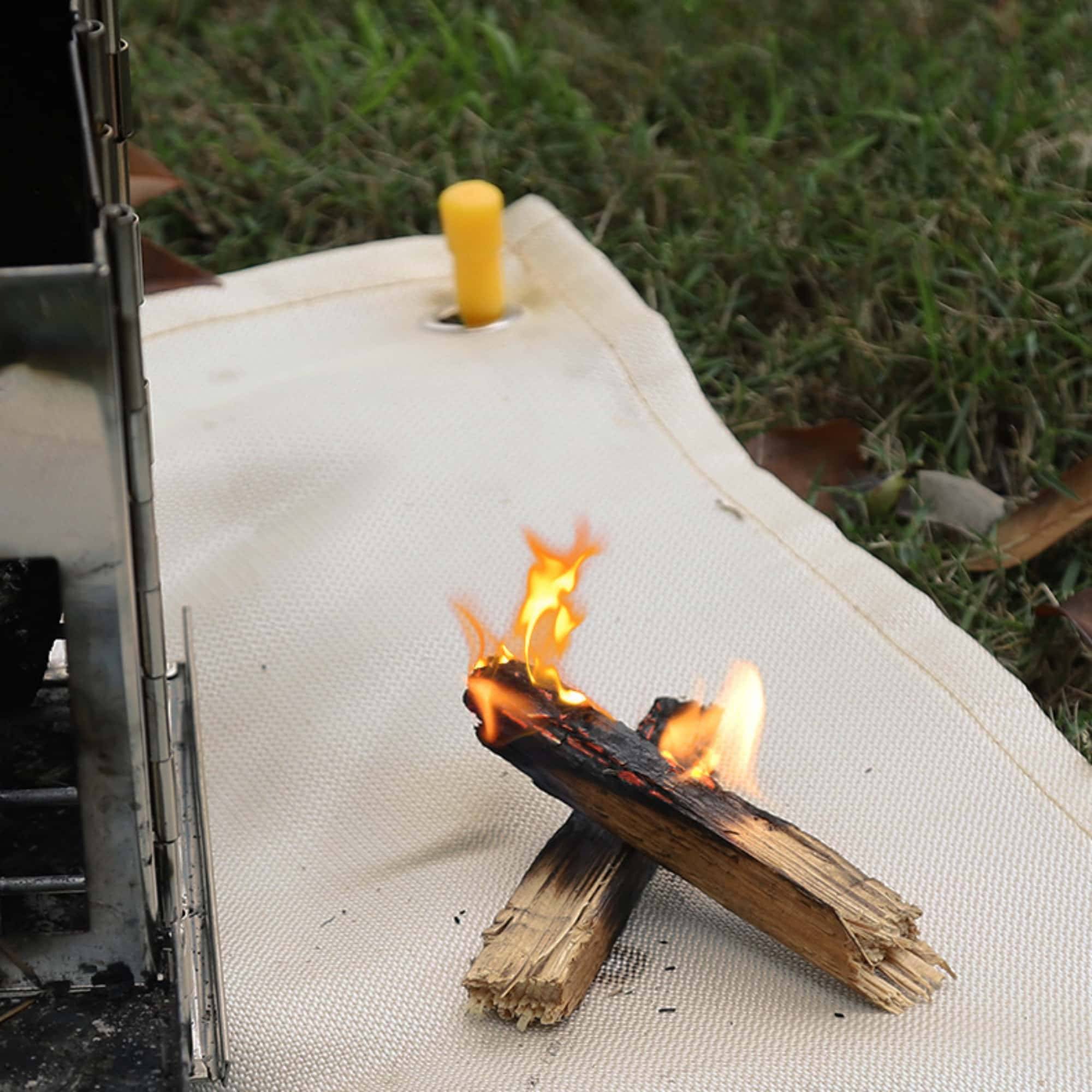 DtopbuyAge - Tapis ignifuge isolation thermique pour camping pique nique barbecue protection contre haute température sol feu extérieur DtopbuyAge - Image 4