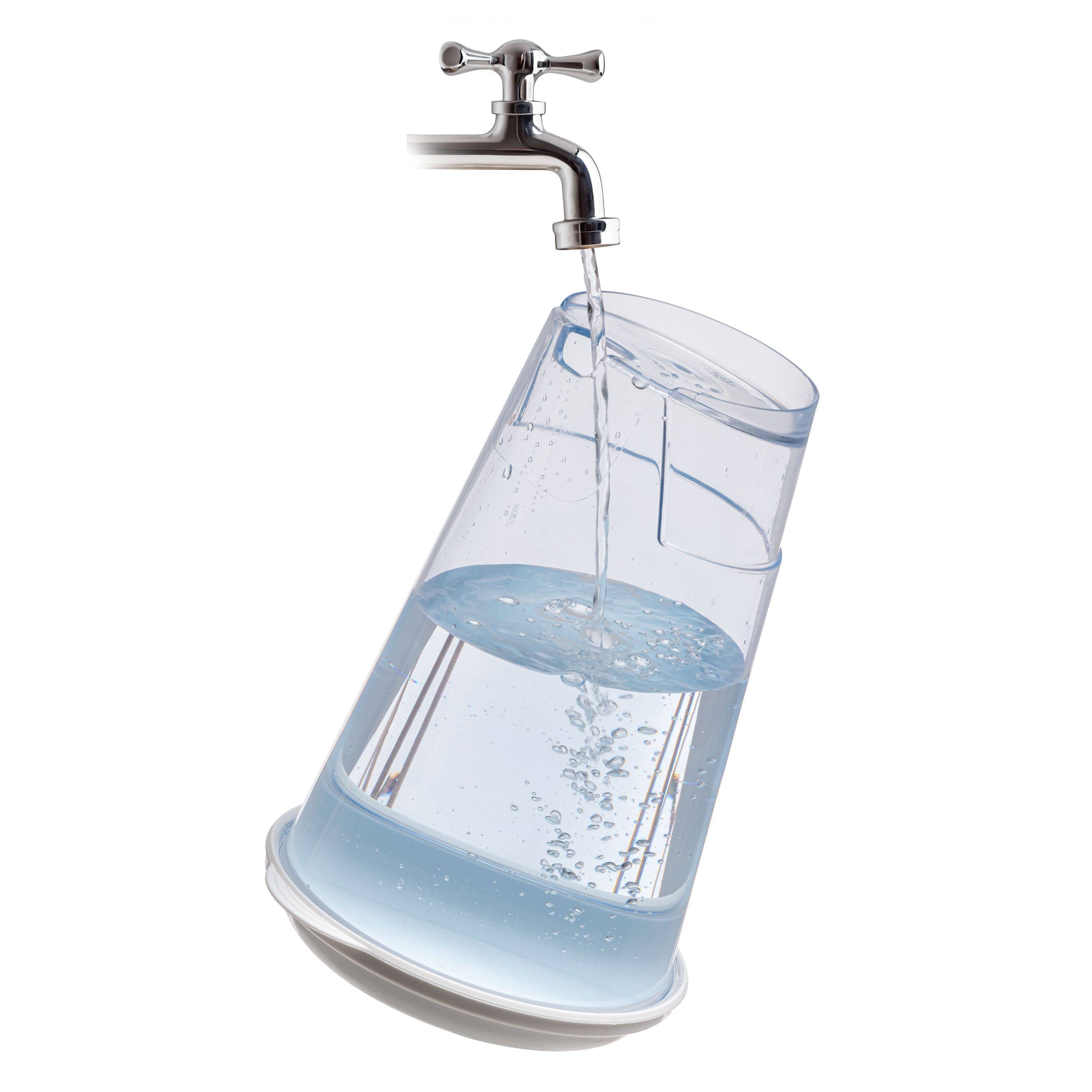 Ferplast - Ferplast Distributeur d'eau pour chat et chien NADIR, Abreuvoir 3 litres pour petits et moyens chiens, fond antidérapant, 29,2 x 20,2 x h 28,8 cm - Imagen 5