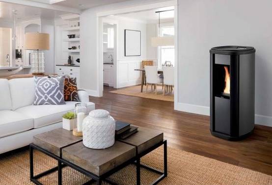 Supra - Poêle à granulés de bois 5.5kw noir/anthracite CORALIE5ANTHRA Supra - Image 3