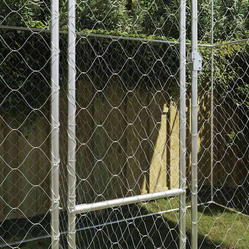 Enclos Chenil Extérieur Acier Galvanisé pour Grand Chien Jardin 400x200cm – ComfortXL Outdoor Living - Image 3