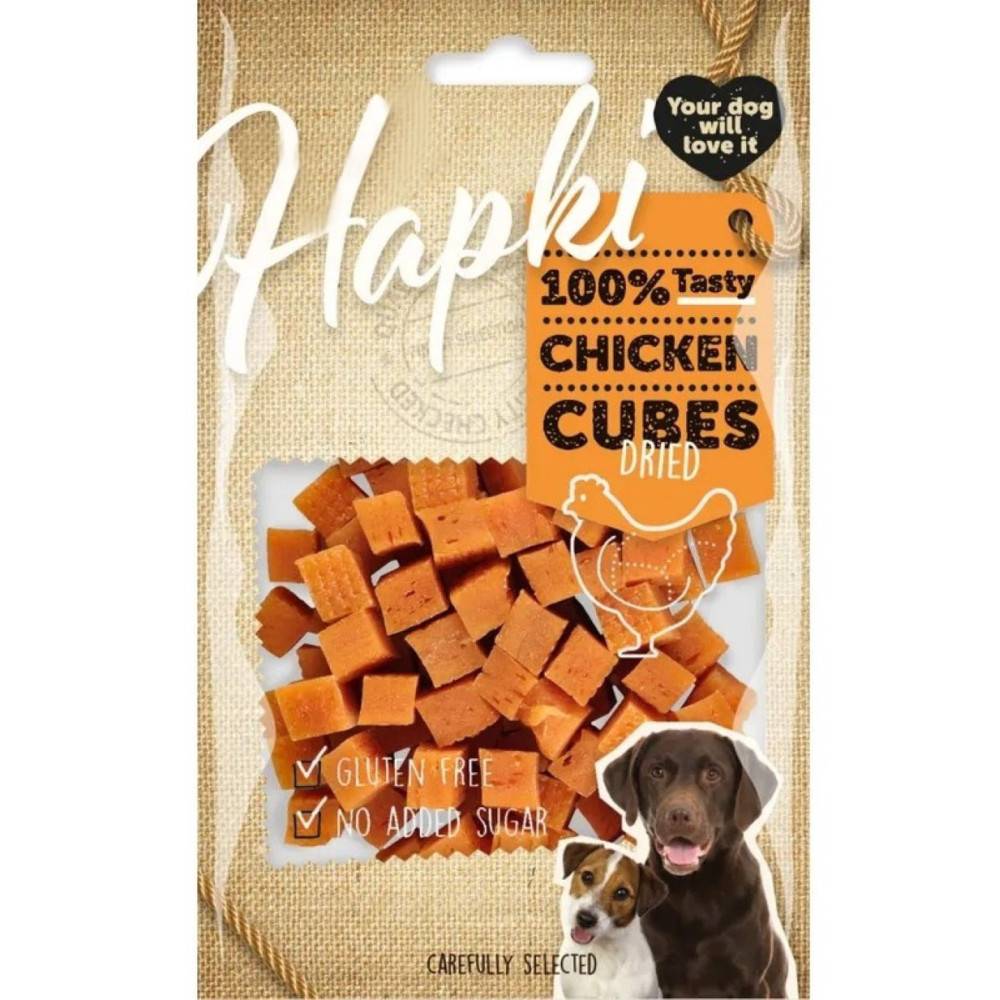 animallparadise - Friandise cube de poulet Hapki 85 g sans gluten pour chien - Imagen 4