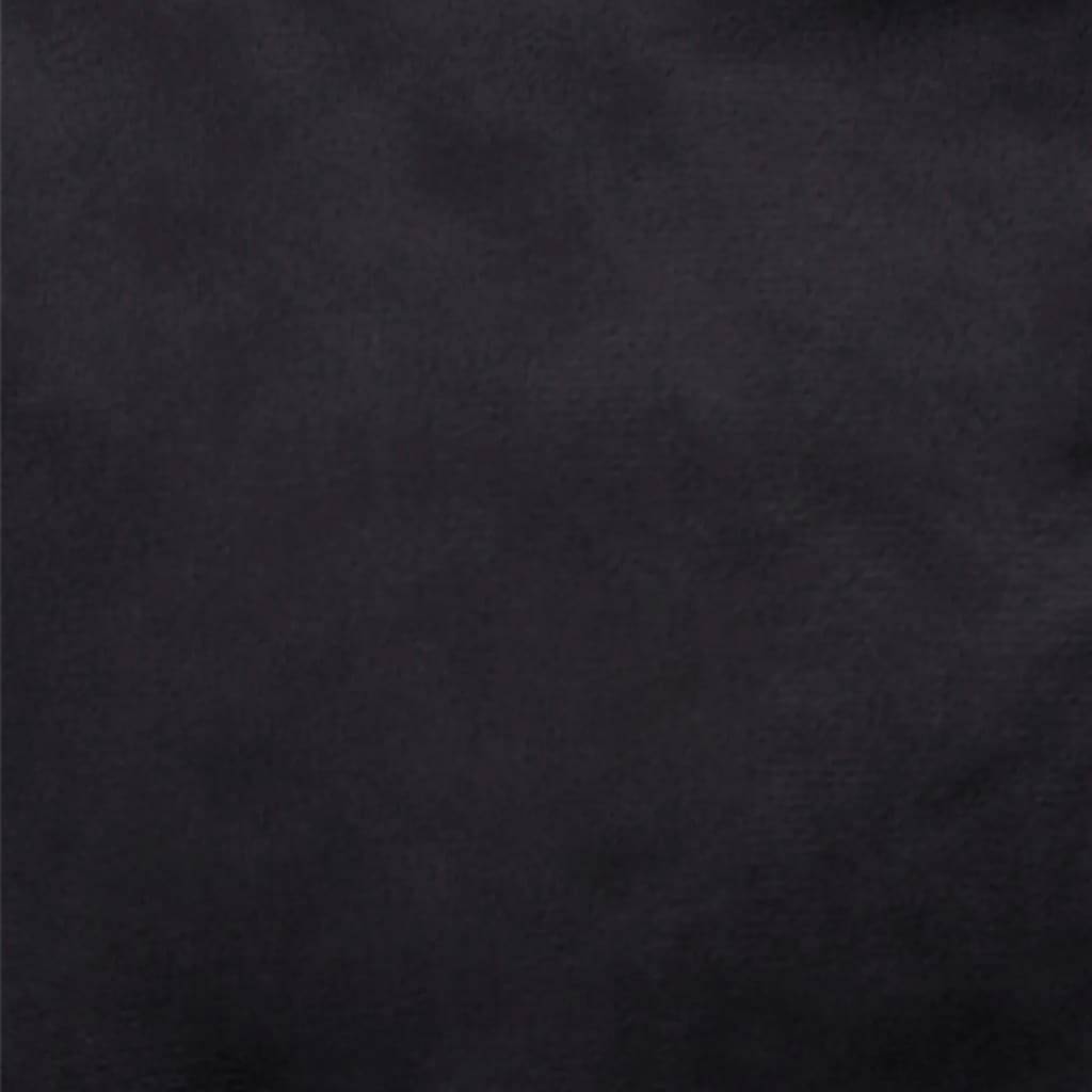 Vidaxl - Lit pour chiens Noir 99x89x21 cm Peluche et similicuir vidaXL 171264 - Imagen 6