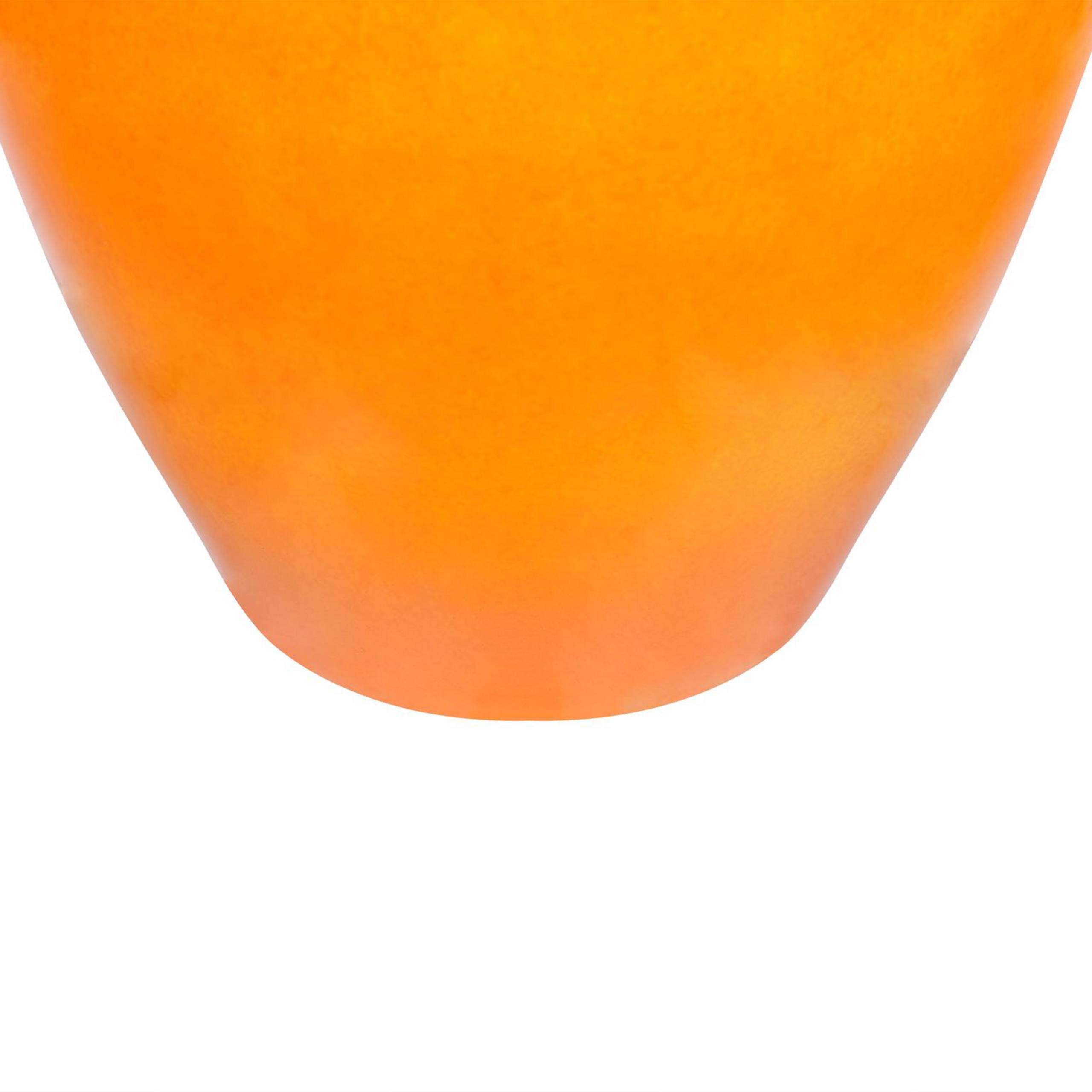 Beliani - Vase à fleurs Terre cuite Orange TERRASA - 27x27x37- Beliani - Image 6