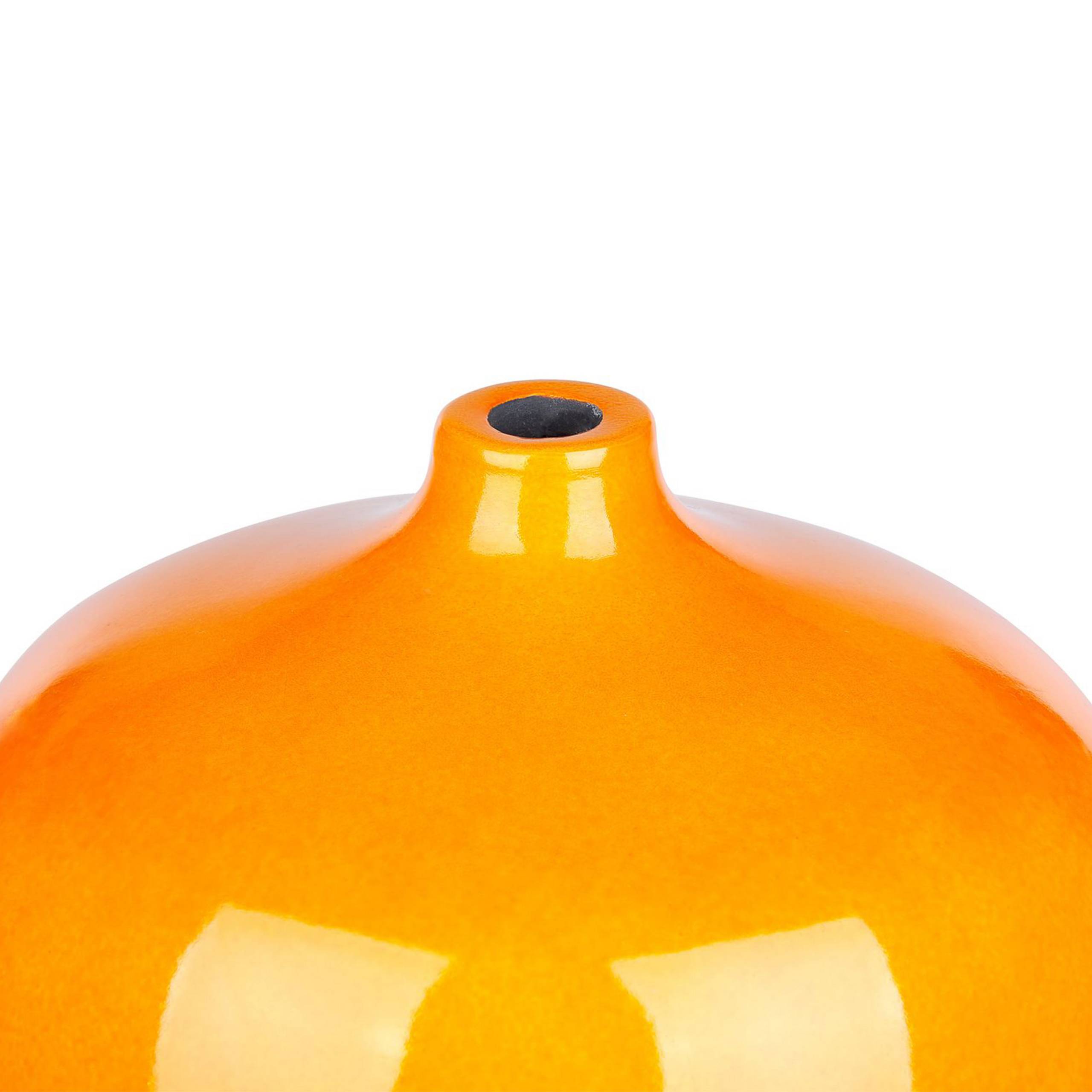 Beliani - Vase à fleurs Terre cuite Orange TERRASA - 27x27x37- Beliani - Image 5