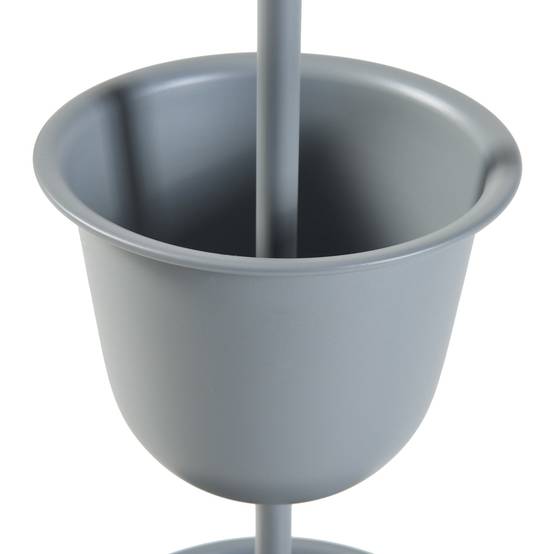 Helloshop26 - Porte-plantes style intemportel support 110 x 28 cm 3 cache-pots gris - Image 4