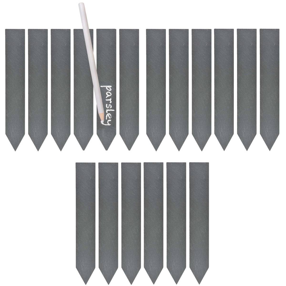Esschert Design - Etiquettes en ardoise (Lot de 18) Esschert Design - Imagen 1