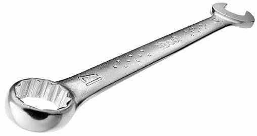 Clé mixte BOST - Tête polygonale 12 pans 42 mm et tête à  fourche Ø26 mm - 692401