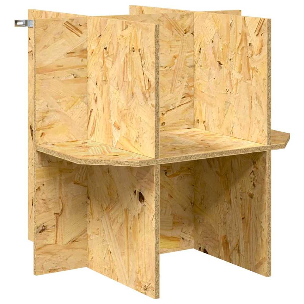 Vidaxl - Terrarium Marron 50 x 50 x 130 cm OSB vidaXL 3397888 - Image 7