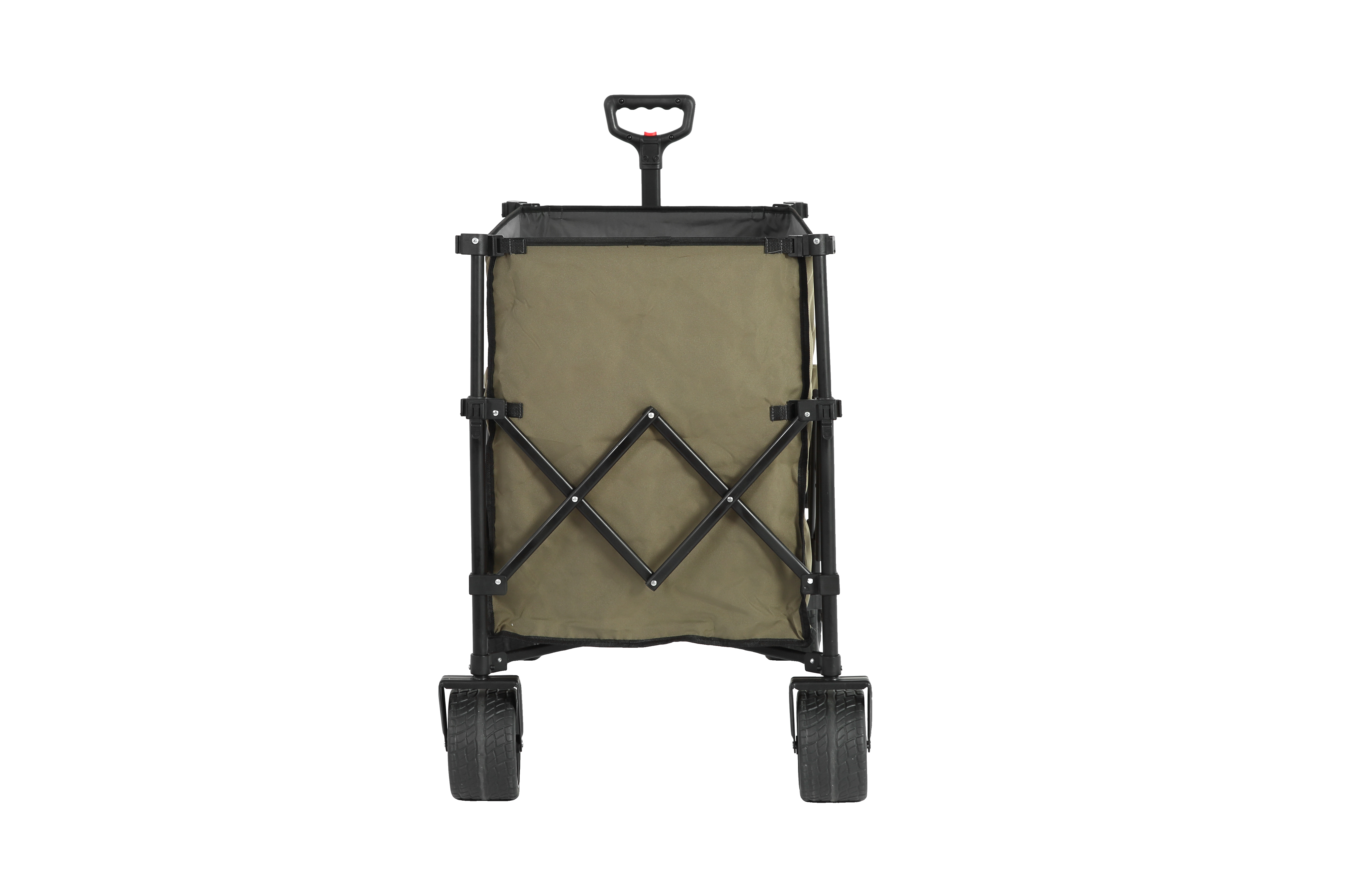 Healfith Chariot De Plage Pliable 200L - Chariot Camping Charge 150 Kg Avec Roues 360° Et Poignée Réglable - Idéal Plage, Jardin, Courses