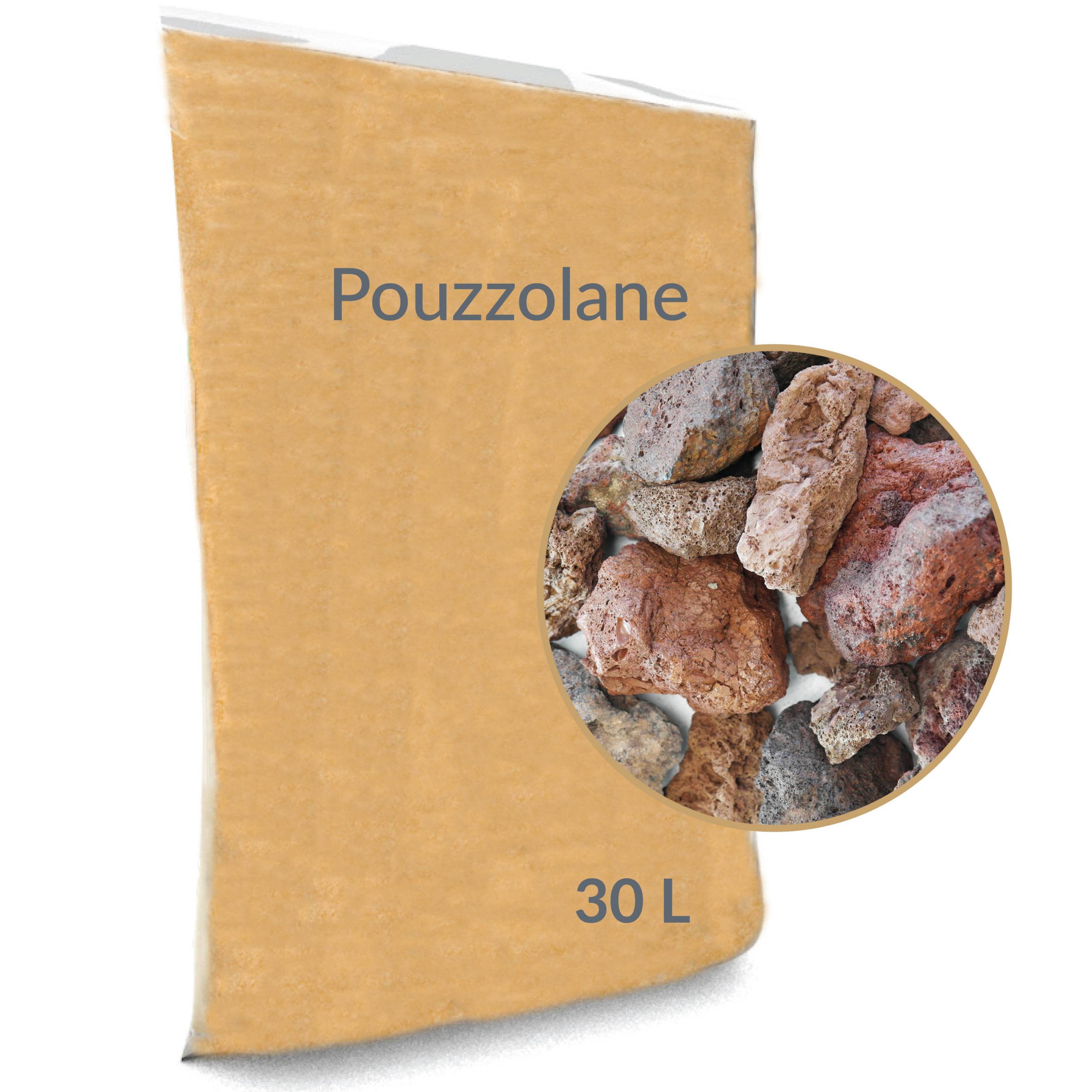 No name  - Lot de 4 sacs de 30 L de pouzzolane 20/50 - Image 6