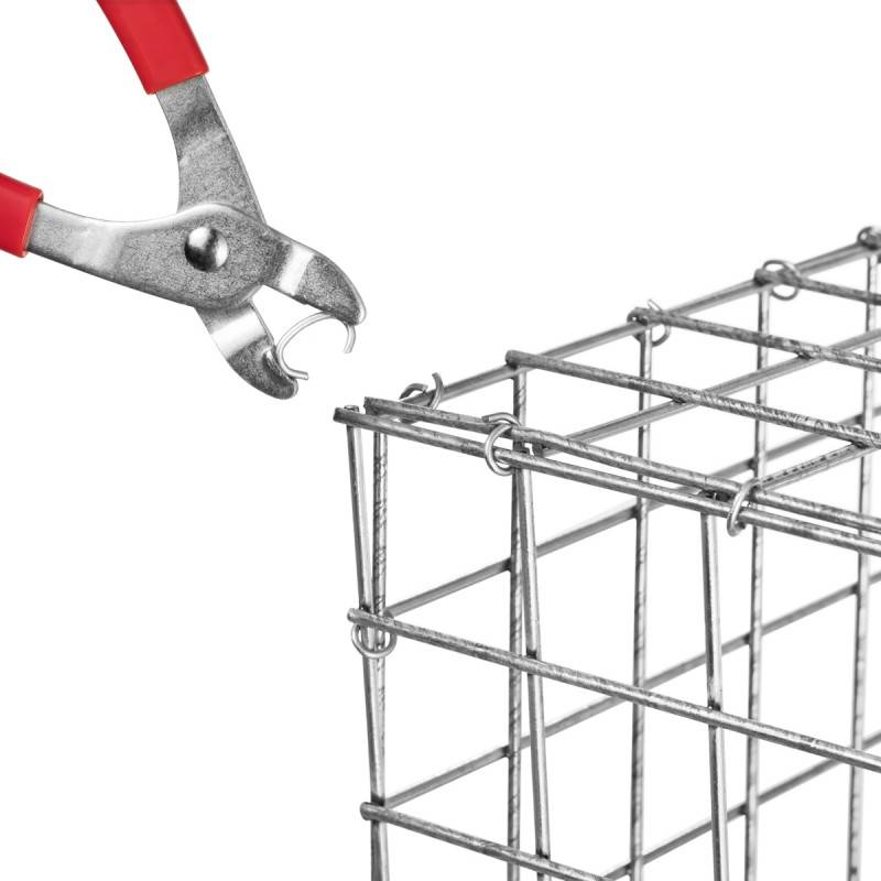 Pince à crampons pour gabion acier galvanisé - Easy Clôture - Imagen 3