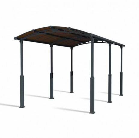 Canopia - Canopia Carport Camping-Car Alpine 8,63 x 3,52 m Gris - Imagen 3