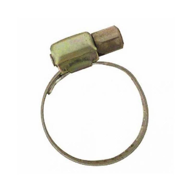 Boutte - Collier bande ajourée acier - Cond. /pcs: 2 - Largeur mm: 13 - Ø tuyau mm: 30 - Ø mini - maxi mm: 25 - 45