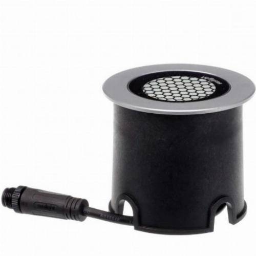Jardiprotec - Spot de sol rond 0.5W 24V - Small Terra Honey - Noir - Imagen 2