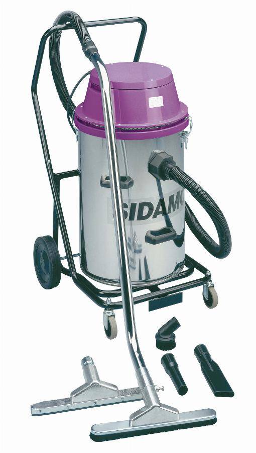 Aspirateur SIDAMO JET 60 - A sec et à eau - cuve 50 L - 2 MOTEURS - 20402005