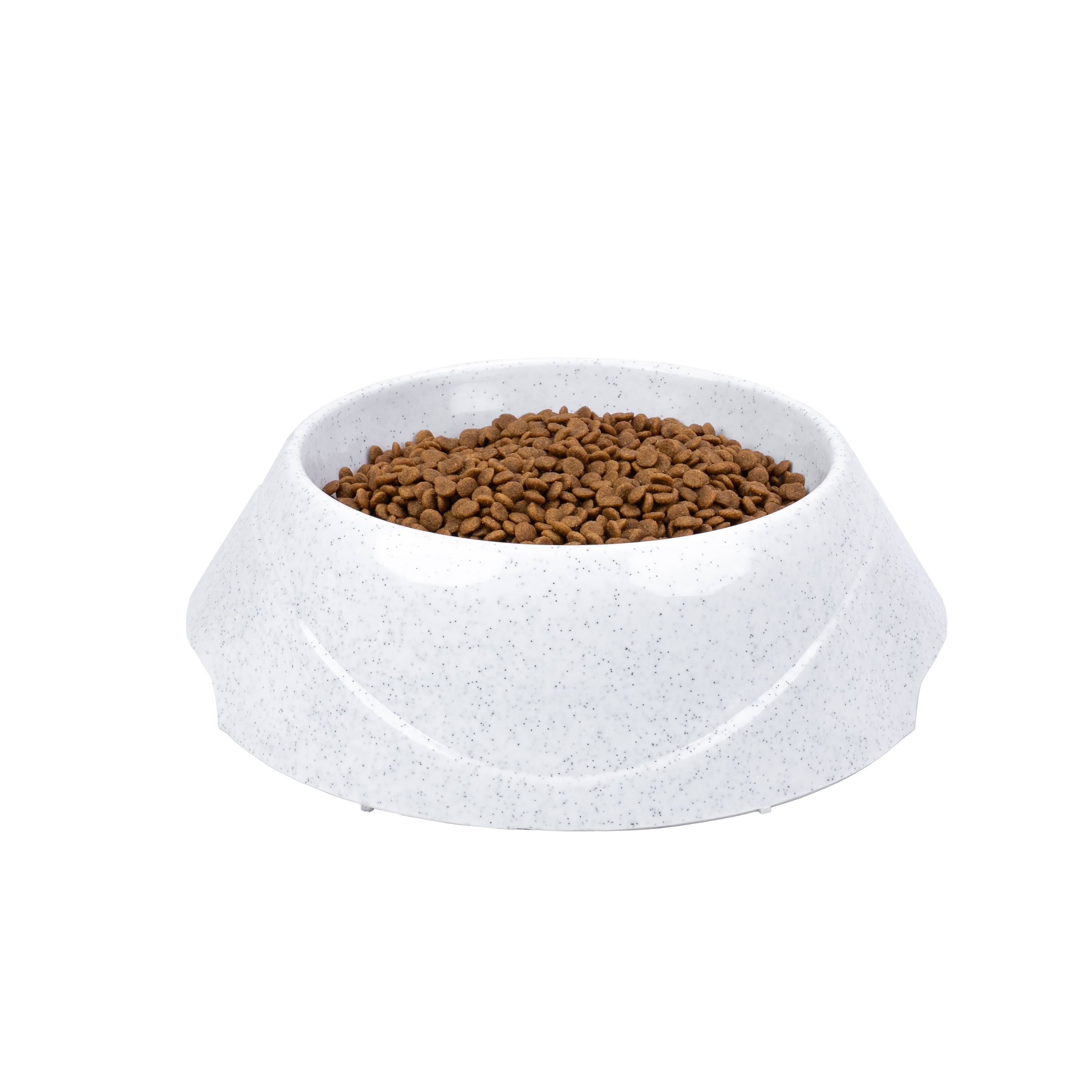 Ferplast - Ferplast Gamelle pour chien Magnus - Gamelle en plastique durable, antidérapante et écologique , 2 litre, Gris - Imagen 2