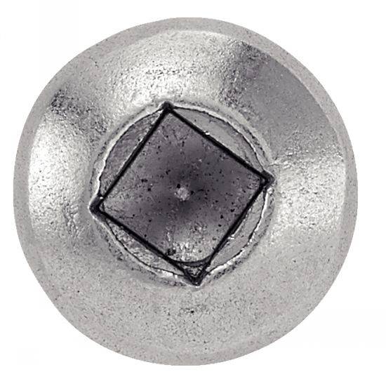 Acton - Boîte 200 Vis tôle Inox A2 Tête cylindrique empreinte carrée ACTON - 4.8 x 70 mm - 624164.8X70 - Imagen 3