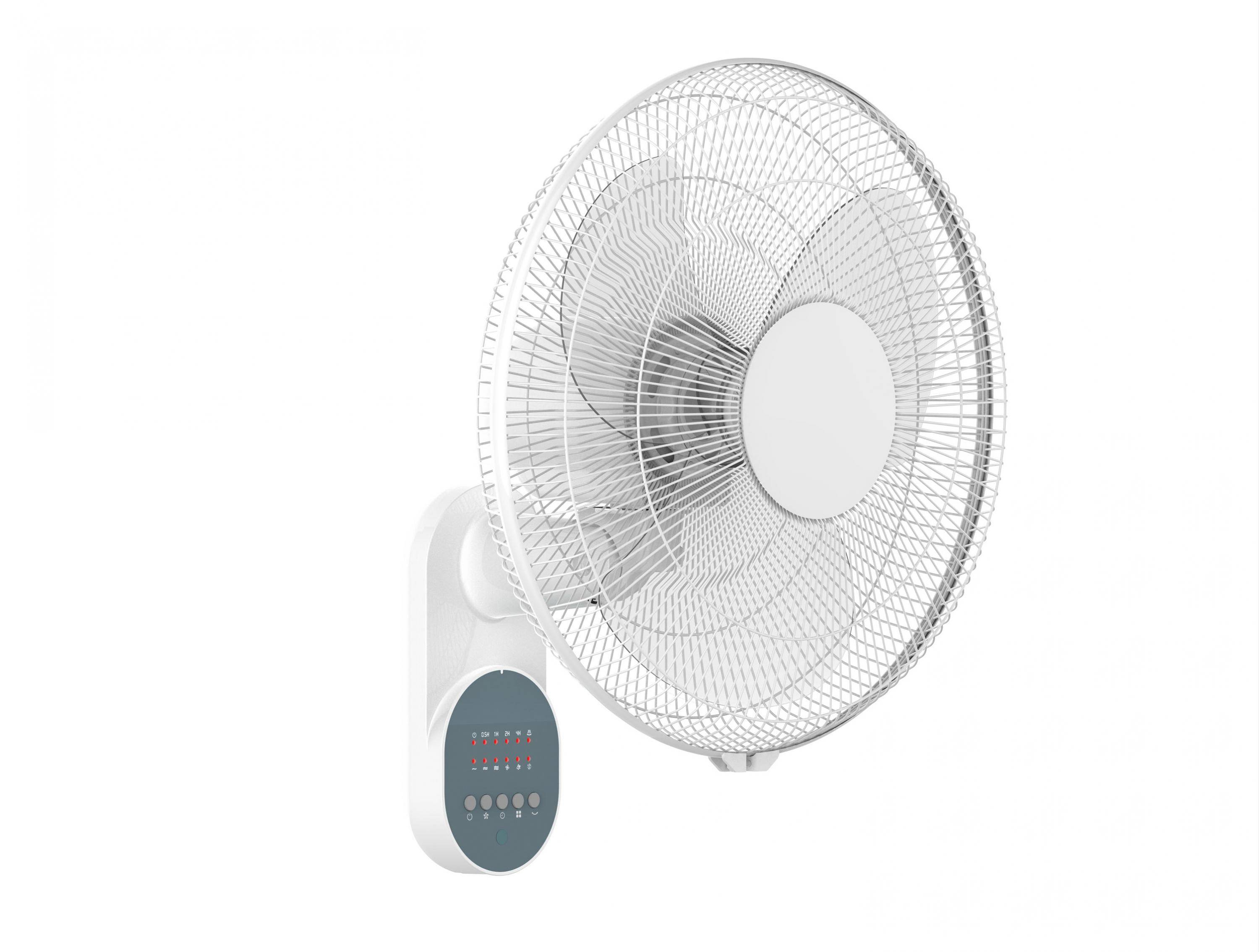 Ventilateur mural avec minuterie et 3 vitesses - Purline - Image 1