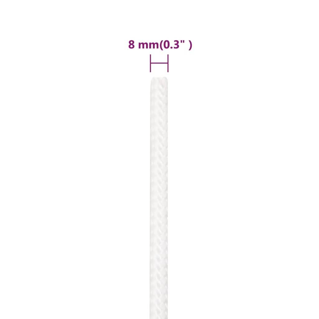 Corde de bateau Blanc complet 8 mm 25 m Polypropylène Maison Chic - Image 6