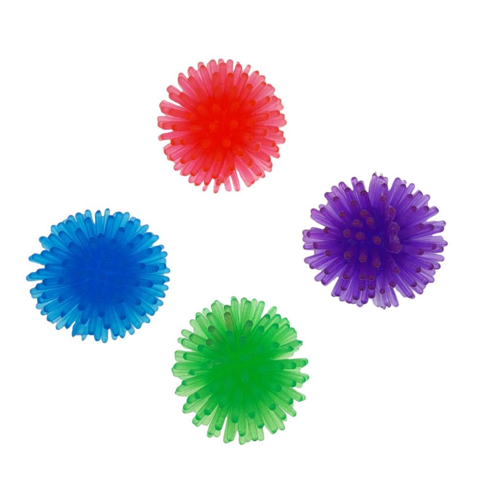 4 Balles hérisson ø 3 cm jeux pour chat - Imagen 2