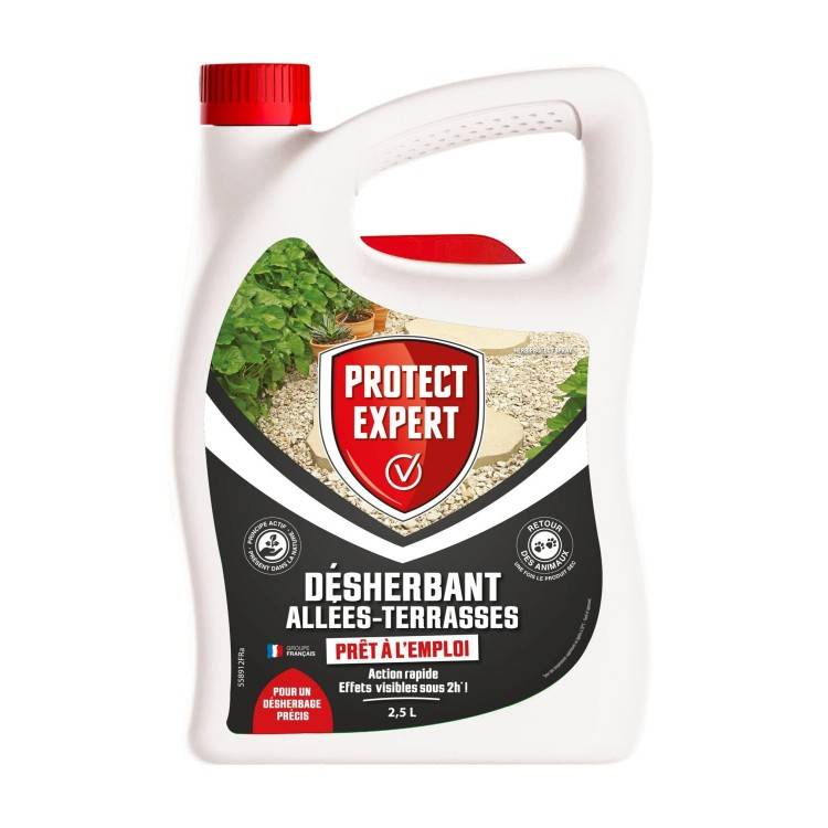 Protect Expert - PROTECT EXPERT Désherbant Concentré 2,5L | Grandes Cours et Allées - Image 1