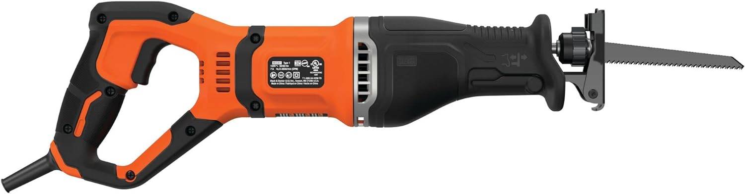 Scie sabre filaire 750 W - BLACK+DECKER - avec 2 lames - BES301-QS - Image 3