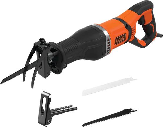 Scie sabre filaire 750 W - BLACK+DECKER - avec 2 lames - BES301-QS - Image 1