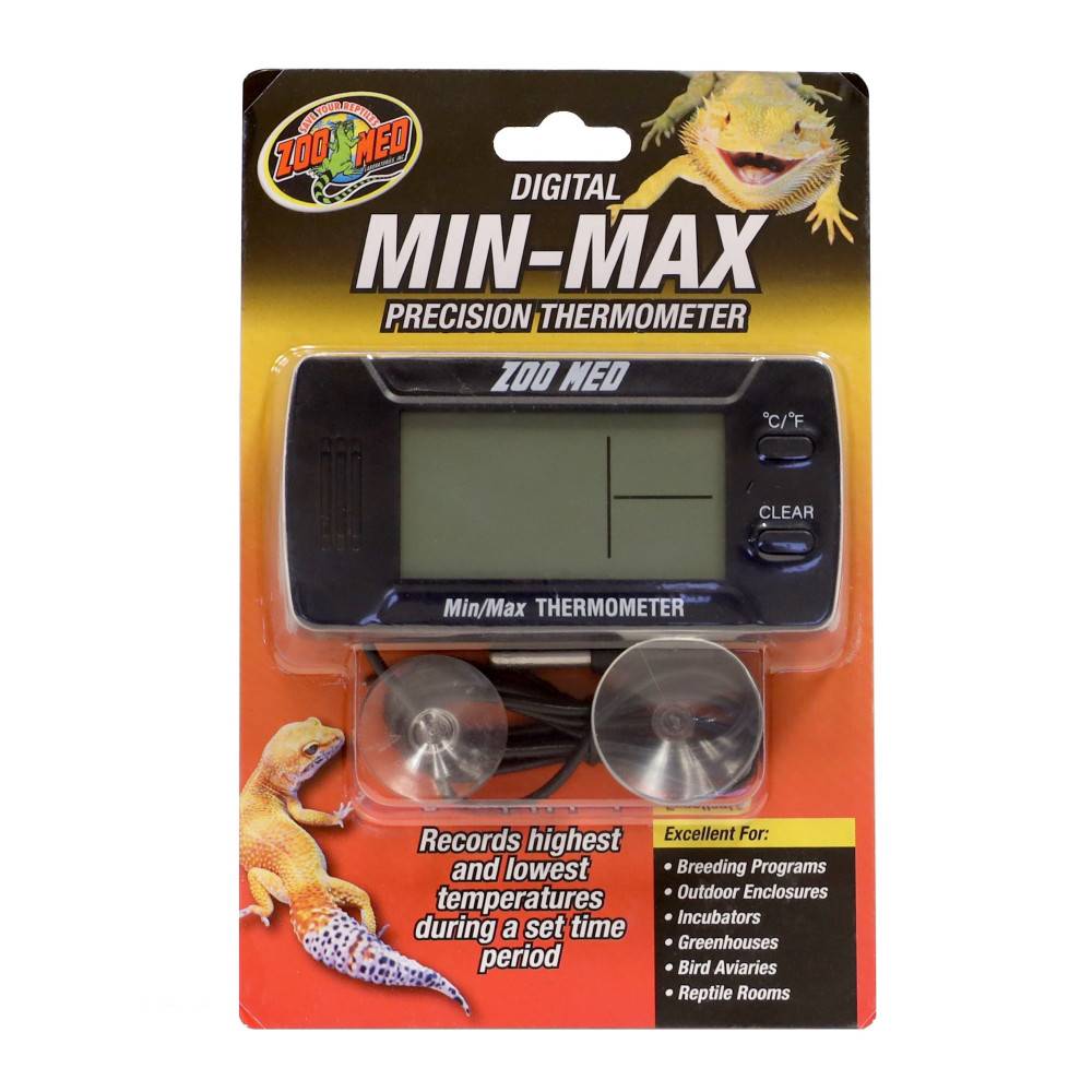 Zoomed - Thermomètre digital de précision mini maxi TH-32 E pour reptiles - Image 1