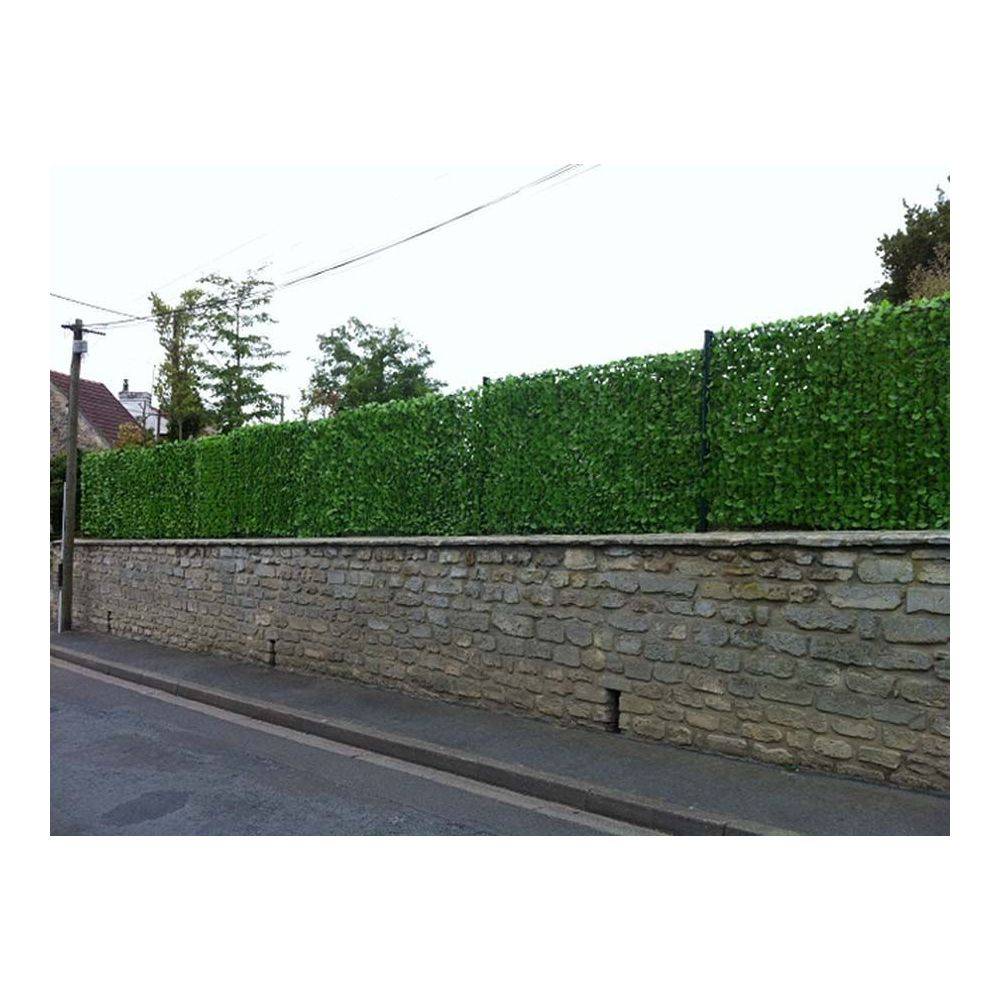 Haie artificielle jeunes feuilles de lierre en rouleau (Lot de 6) 1 x 3 m - Imagen 4