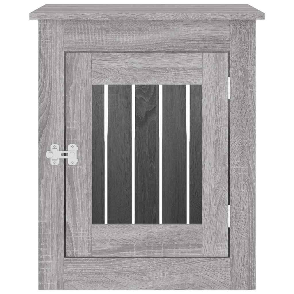 Niche plastique bois et acier gris 55 x 75 x 65 cm - Prolenta premium p363.3 - Image 7