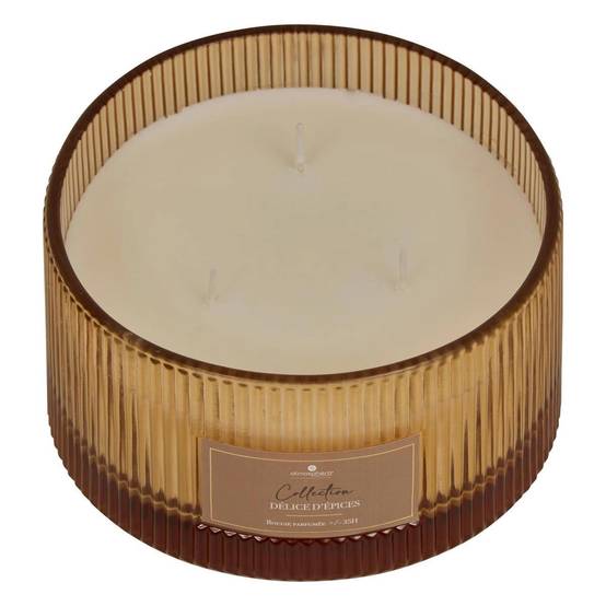 Bougie Parfumée en Verre "Albie" 635g Délice d'Épices - Image 2