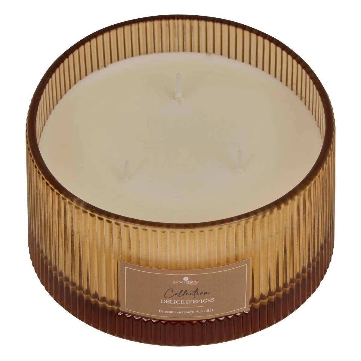 Bougie Parfumée en Verre "Albie" 635g Délice d'Épices - Image 2