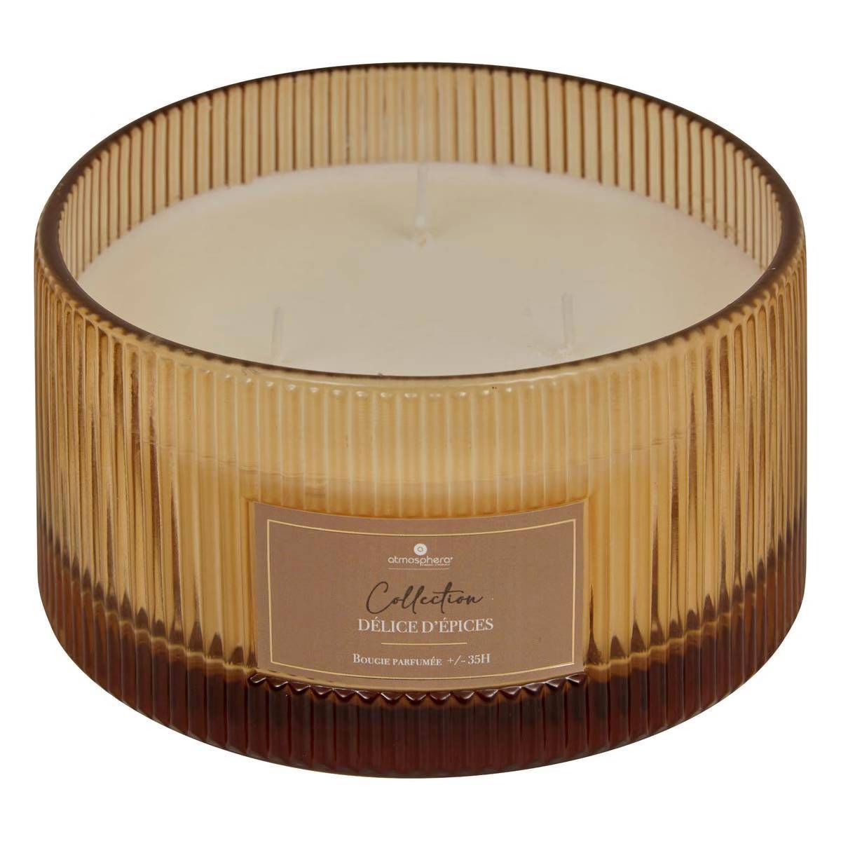 Bougie Parfumée en Verre "Albie" 635g Délice d'Épices - Image 1