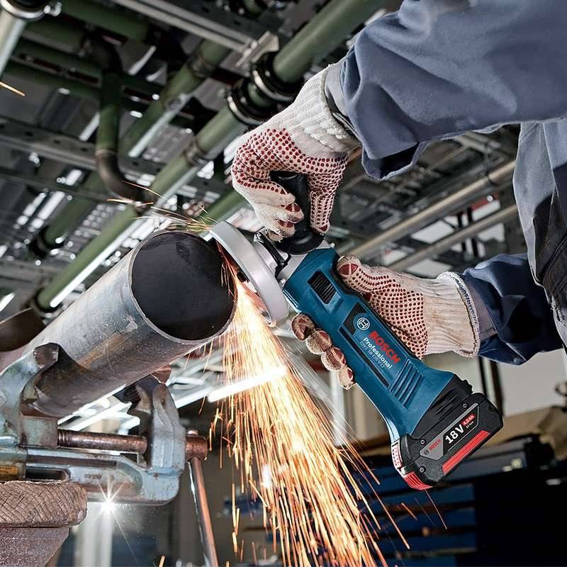 Bosch - Pack 3 outils 18V - Perceuse GSR 18V-28 + Meuleuse GWS 18 125 V-LI + Perfo GBH 18V-20 - BOSCH - avec 2 batteries 4Ah, 1 batterie 3,0Ah - chargeur - 06 - Imagen 8